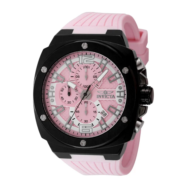Invicta Racing Turbo Watch - 47mm. Pink (48878) kol saati