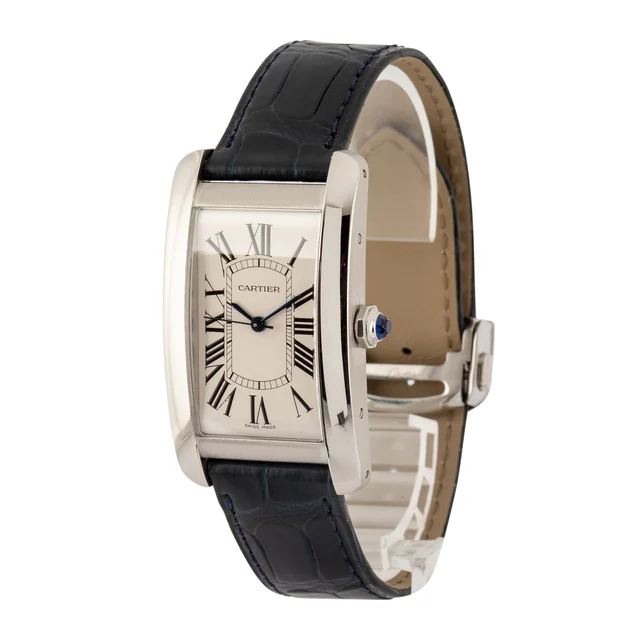 Cartier Tank Americaine WSTA0045 Stainless Steel kol saati