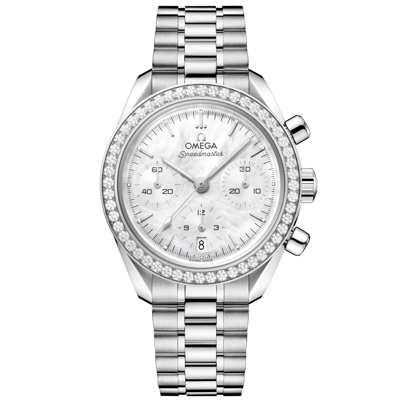OMEGA Speedmaster 38 324.15.38.50.05.001 38 mm kol saati