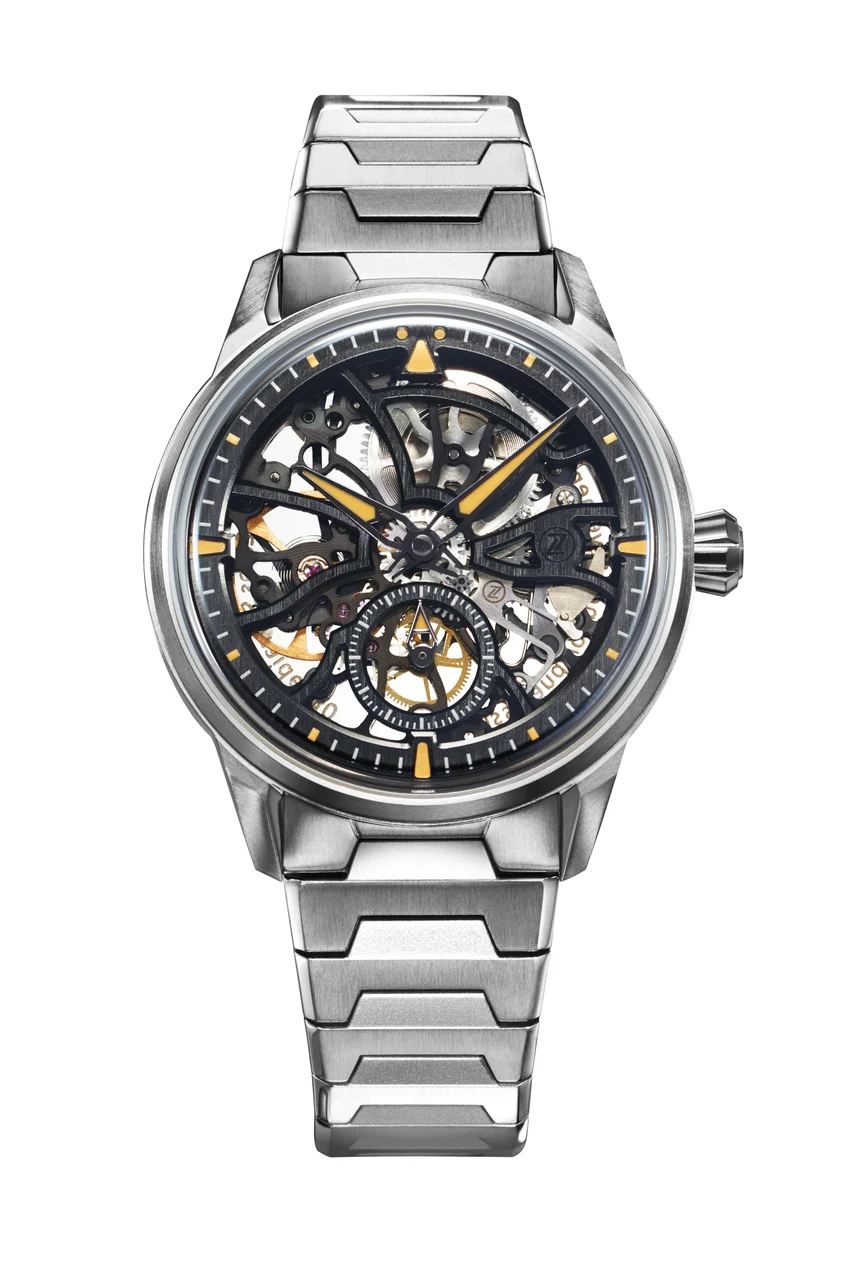 Zelos Skyraider 40 Skeleton Ti 'Supernova' 40 mm kol saati