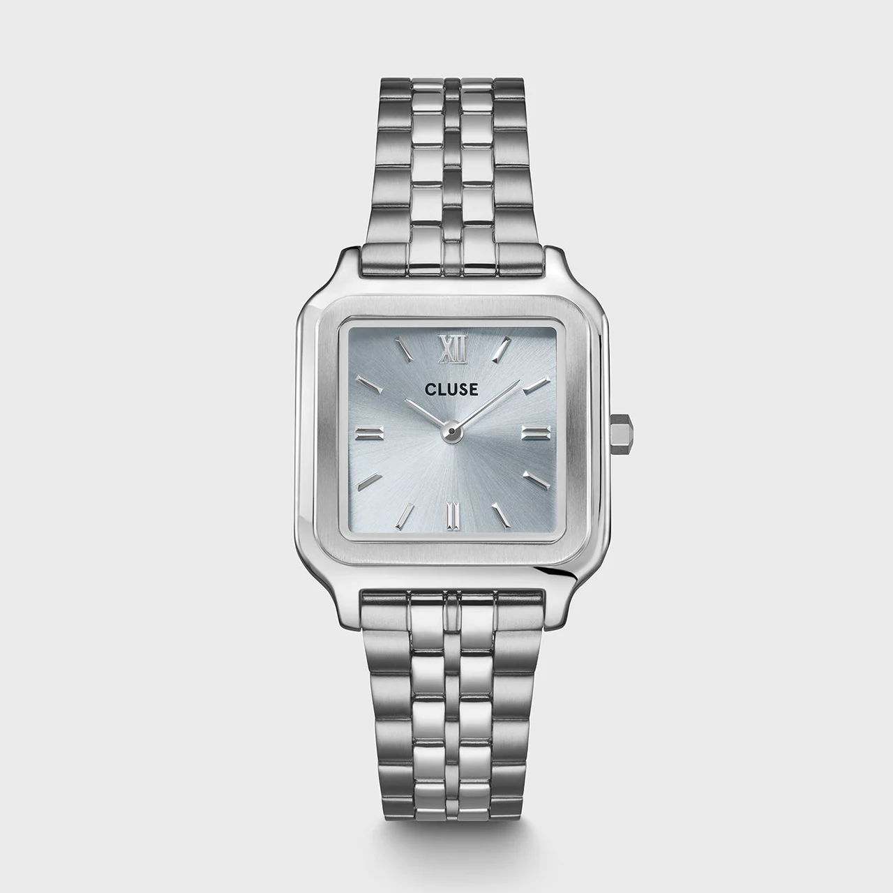 CLUSE Gracieuse Watch Steel, Light Blue, Silver Colour CW11904 28 mm kol saati