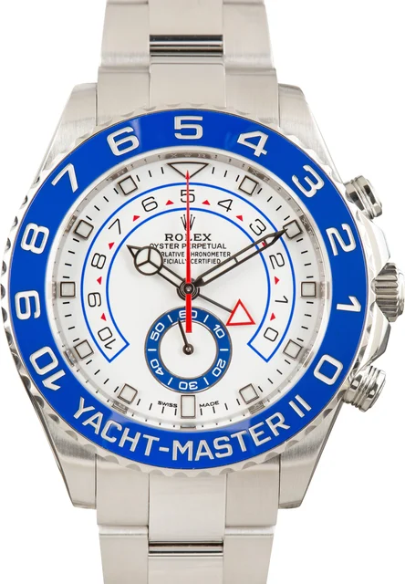 Rolex Yacht-Master II 116680 Blue Cerachrom Bezel 116680WAO kol saati
