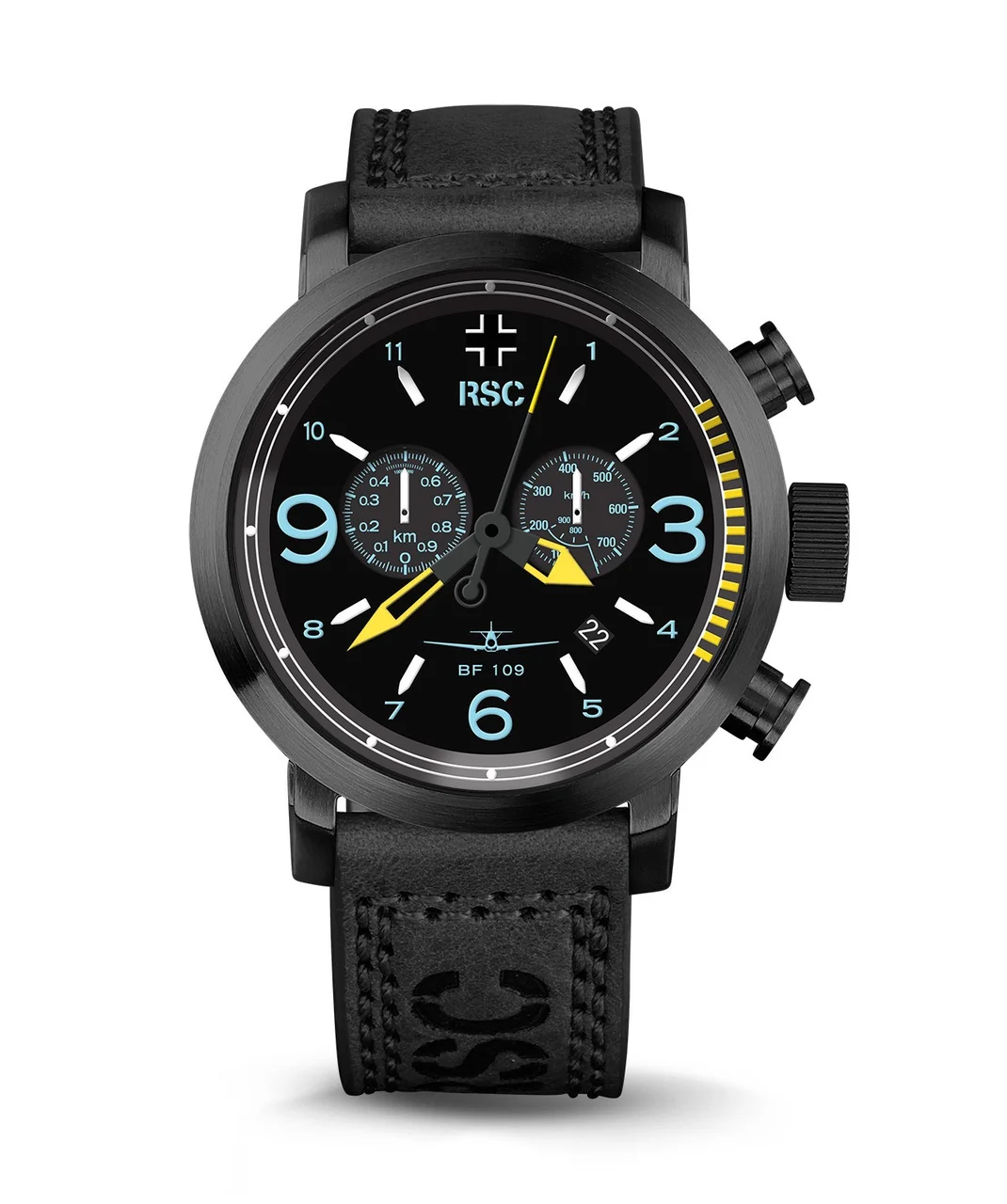 Rscwatches rsc34BL 45 mm kol saati