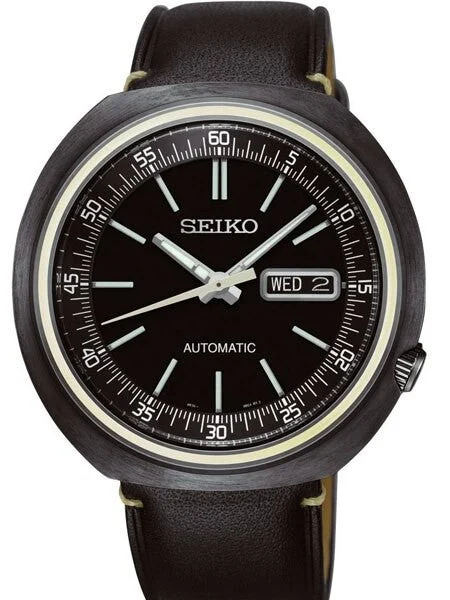 Seiko Recraft Automatic 24-Jewel Watch with a 44mm Turtle-Style Case #SRPC15K1 kol saati
