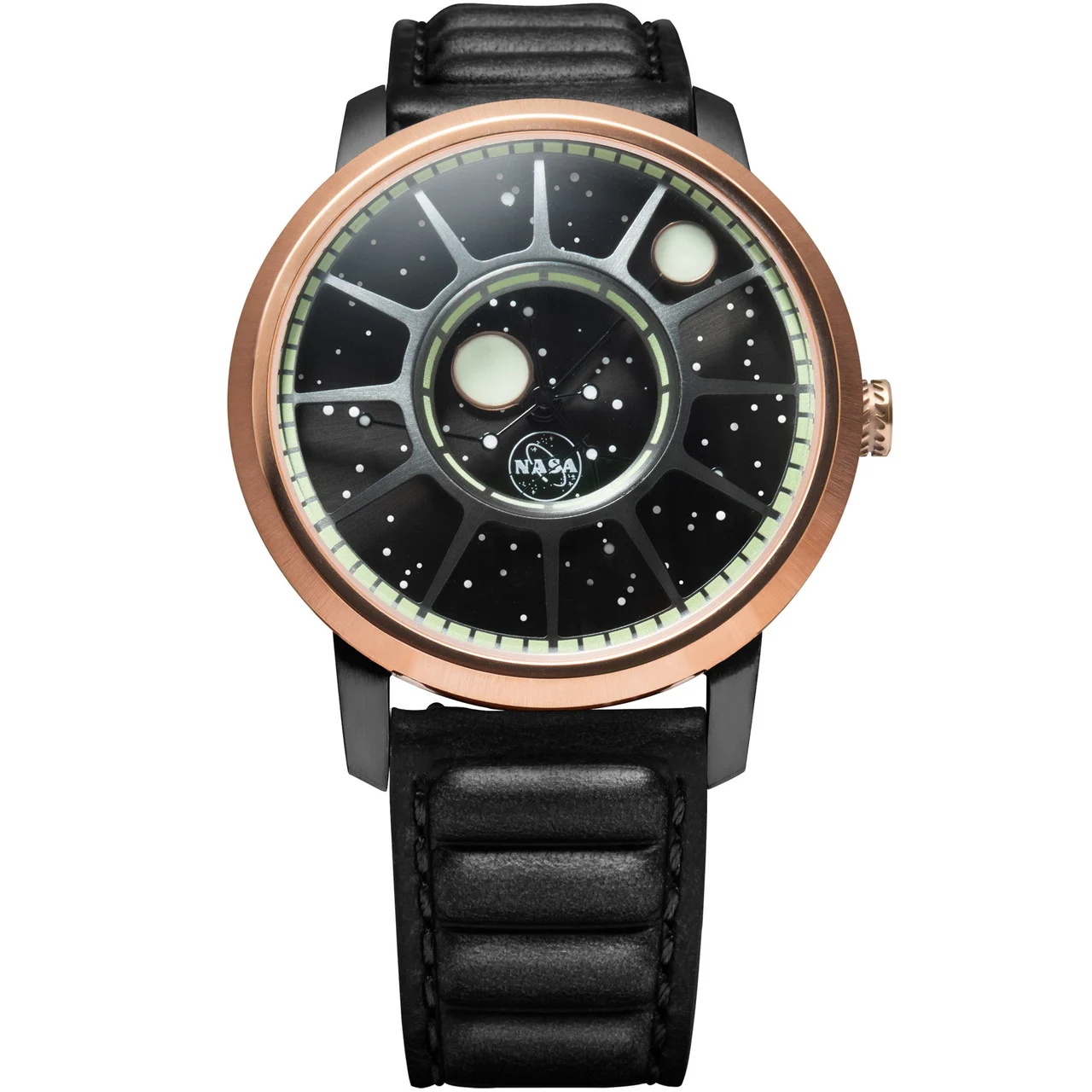 Xeric Nasa Apollo 15 Automatic APA-2432-03L 40 mm kol saati