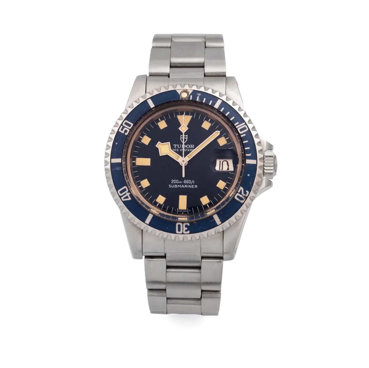 Tudor TUDOR REF 94110 SUBMARINER SNOWF LAKE STEEL AUTOMATIC 36 mm kol saati