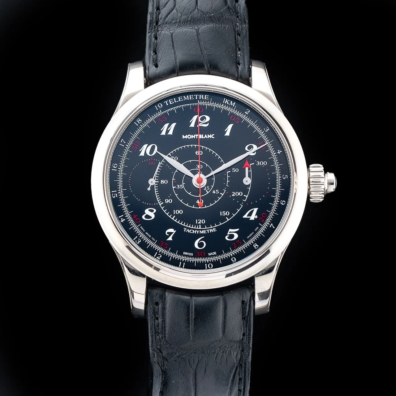 Montblanc Collection Villeret 1858 Vintage 106166 210009N33120 kol saati