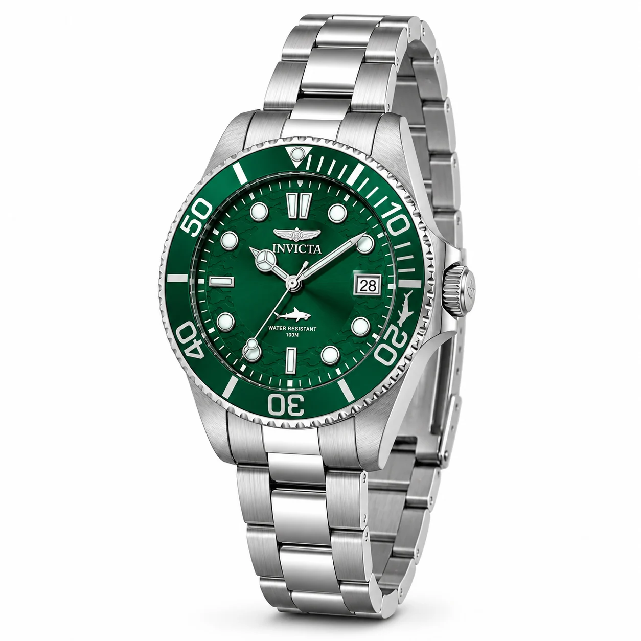 Invicta Pro Diver Watch - 34mm, Steel (50909) 34 mm kol saati