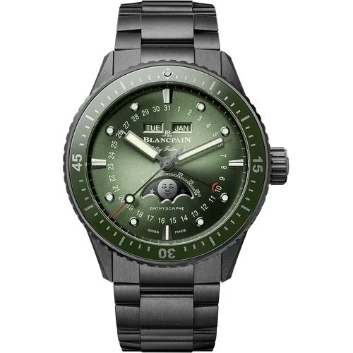 Blancpain Bathyscaphe Quantième Complet Phases de Lune 5054 0153 01S kol saati