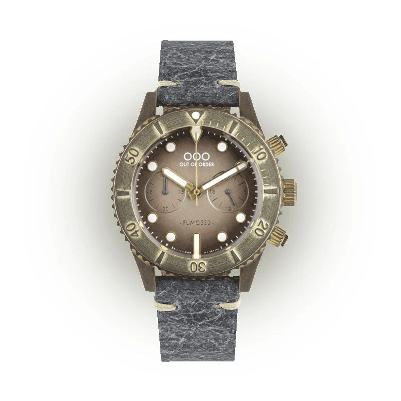 OOO Out of Order OOO.001-4.FU.BR 42 mm kol saati