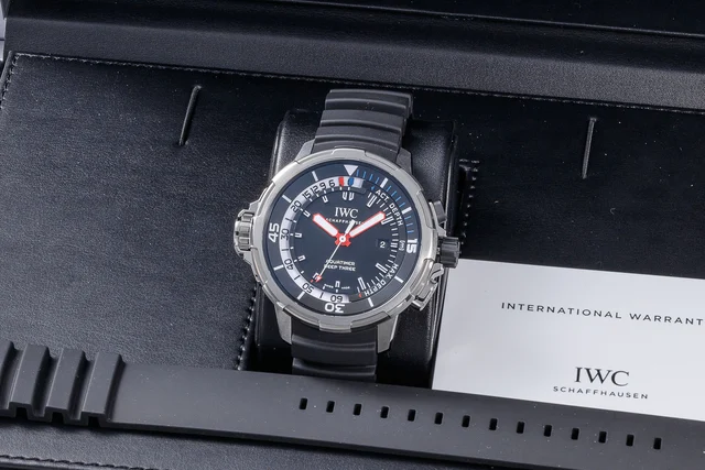 IWC IWC, REF. 3557, AQUATIMER DEEP THREE kol saati