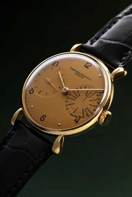Audemars Piguet Dress watch “World Timer” Ref. 10198 kol saati
