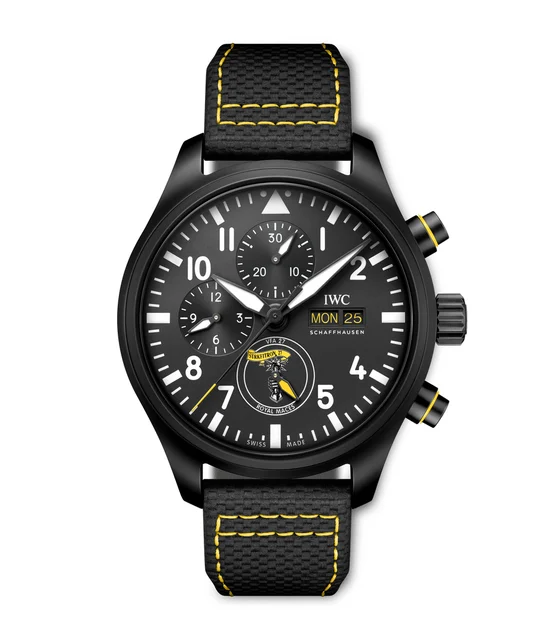 IWC Pilots Watch Chronograph Edition Royal Maces IW389107 kol saati