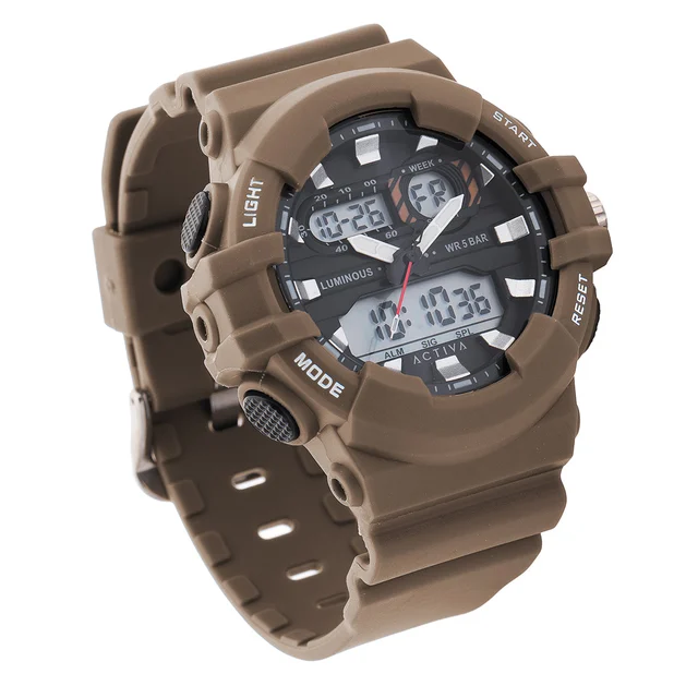 Invicta Activa Pixel X Digital Watch - 50mm. Brown (ACW496-004) kol saati