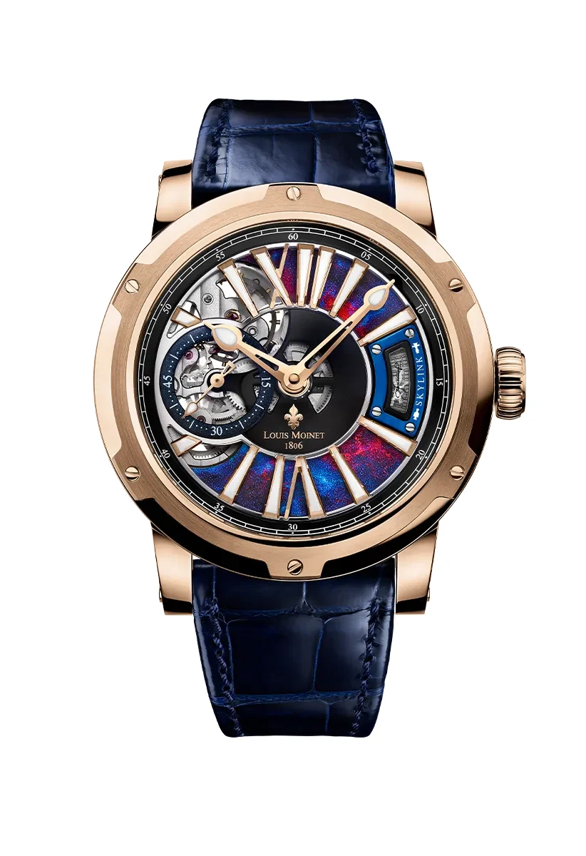 Louis Moinet Louis Moinet LM-45.50.LE 43 mm kol saati