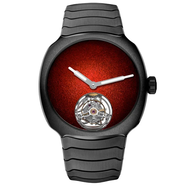 H. Moser & Cie. - Moser & Cie. Streamliner Tourbillon Concept Ceramic 6805-2100 kol saati