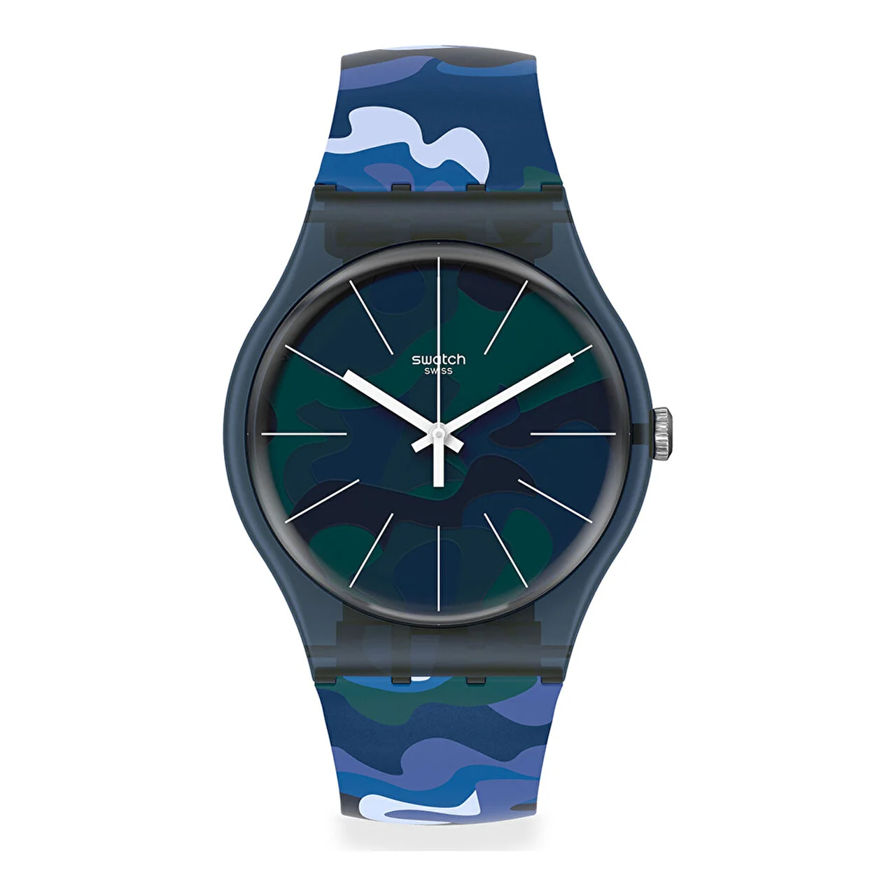 Swatch Camouclouds SUON140 41 mm kol saati