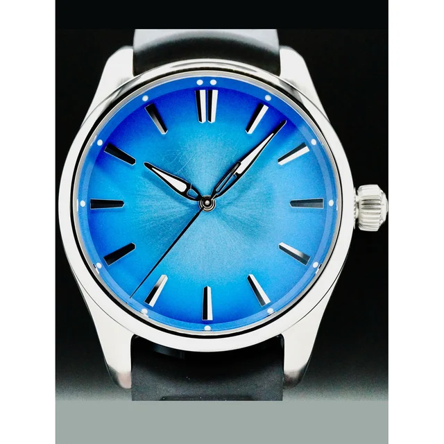 H. Moser & Cie. - Moser & Cie 3200-1217 Pioneer Centre Seconds Artic Blue Fume Dial 210000