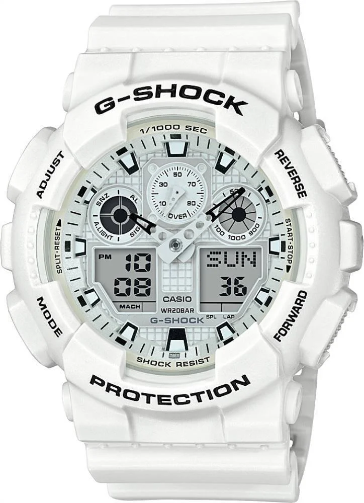 Casio G-shock Iconic GA-100MW-7ADR 51.2 mm kol saati