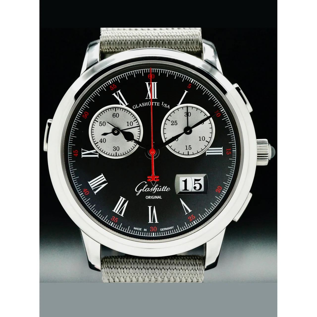 Glashutte Original Glashütte Original 1-99-01-03-03-04 Senator Rattrapante 210000028438 42 mm kol saati