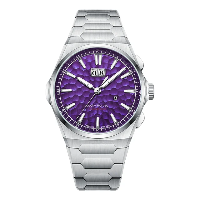 Lucky Harvey LH.SON2.PURPLE kol saati