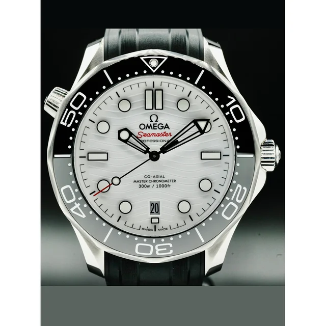 OMEGA Seamaster 300M Diver White Dial 210000058934 kol saati