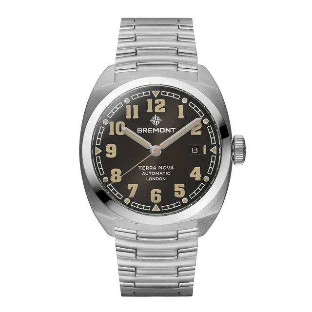 Bremont Terra Nova TN40-DT-SS-BK-B kol saati