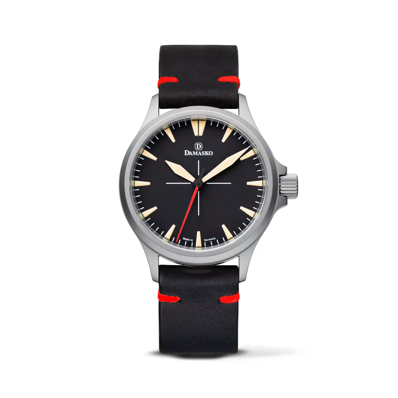 Damasko DK20-RED-LB-VINTAGE-BLACK DAMASKO-DK20-RED-LB-VINTAGE-BLACK 39 mm kol saati
