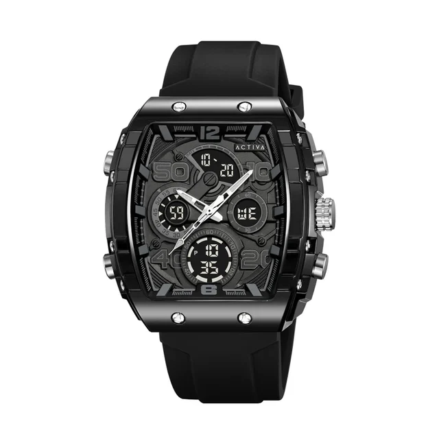 Activa Vion X Invicta Digital Essentials Watch - 45mm. Black (ACW8109-001) kol saati
