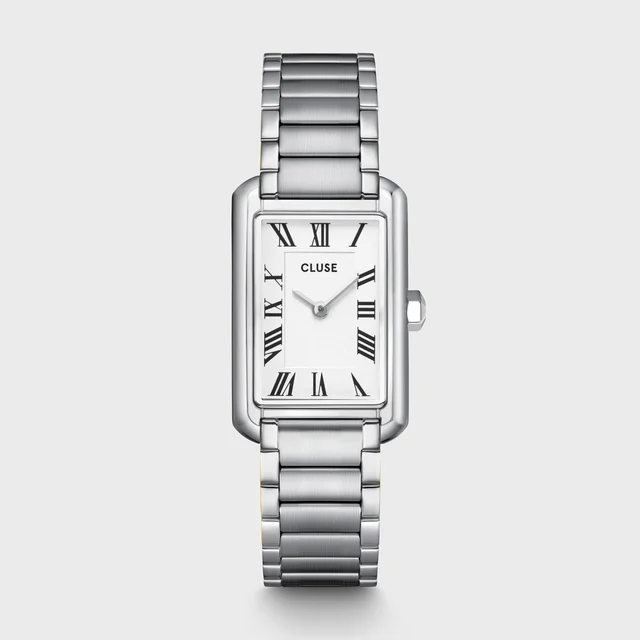 CLUSE Belisenna Watch Steel, White, Silver Colour CW15002 kol saati