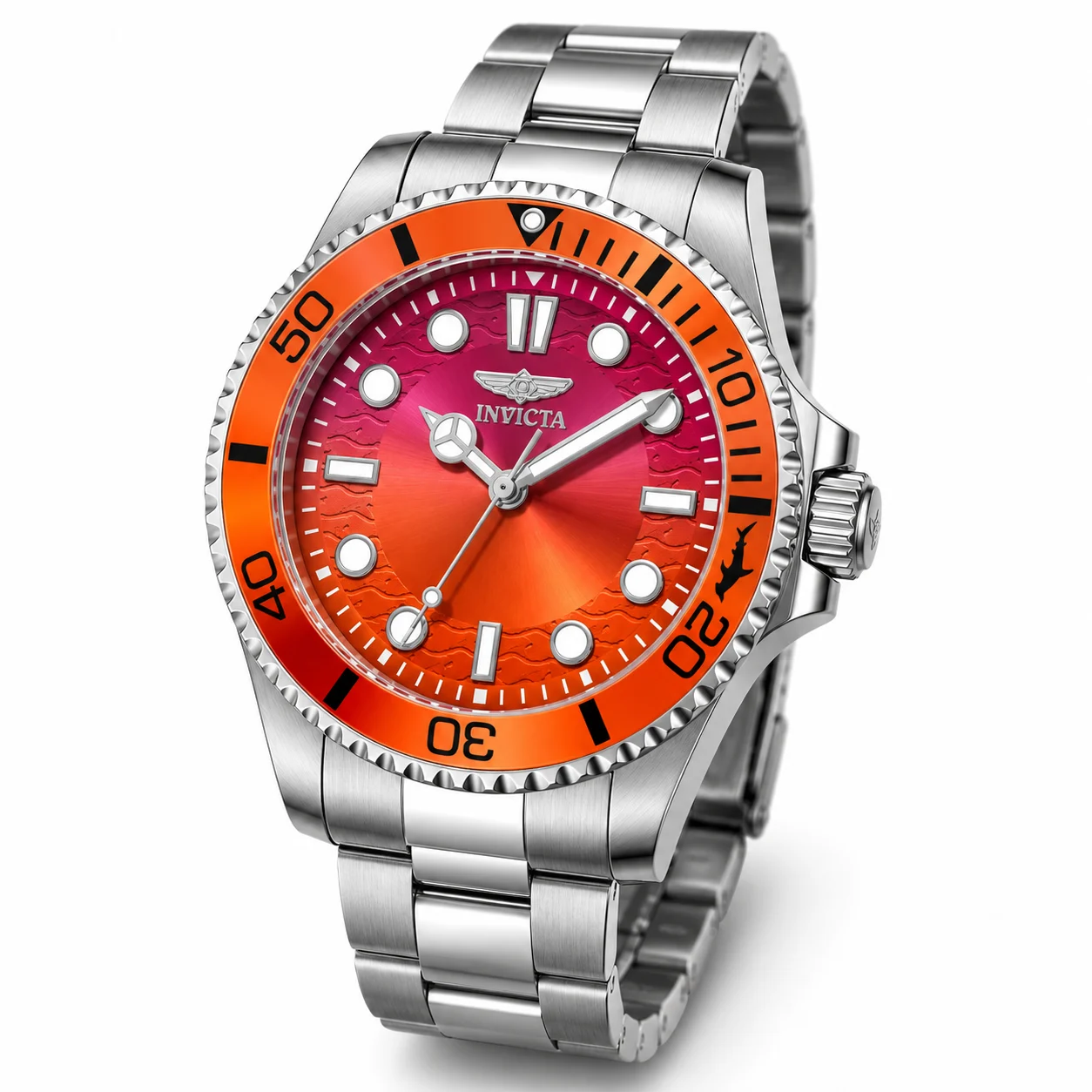 Invicta Pro Diver Kromatyk Watch - 43mm, Steel (50933) 43 mm kol saati