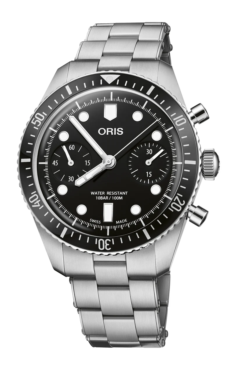 Oris Divers Sixty-Five Chronograph 01 771 7791 4054-07 8 20 18 40 mm kol saati