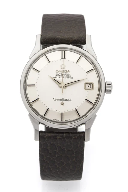 OMEGA Constellation Pie-pan, Steel 168.005 kol saati