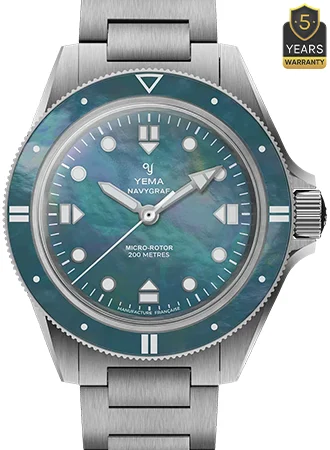 Yema Navygraf 22.25.20.55.SNL.M/YM 39 mm kol saati