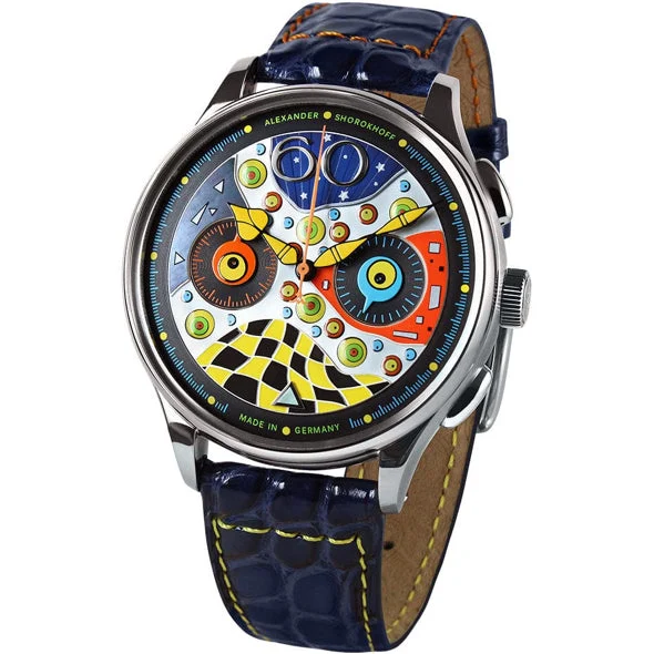 Alexander Shorokhoff Crazy Eyes Chronograph AS.LCD-CRS03-A 42 mm kol saati