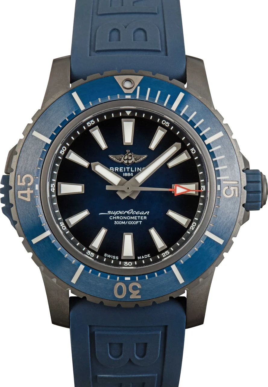 Breitling Superocean Automatic 48 Blue Dial V17369161C1S1 48 mm kol saati