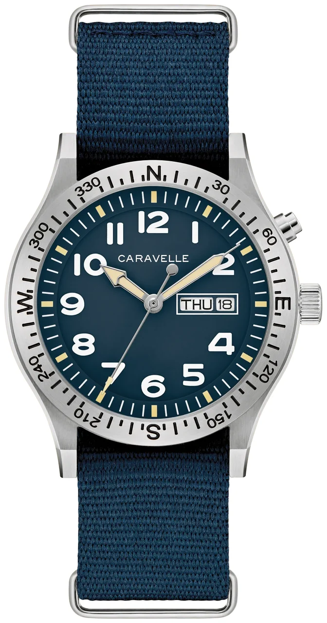 Caravelle Light Up 43C126 39 mm kol saati