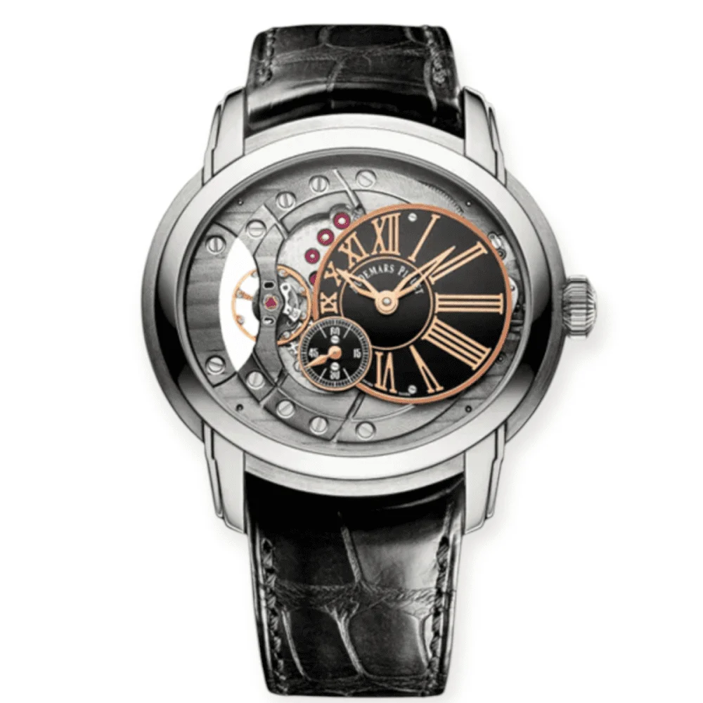 Audemars Piguet Millenary 4101 47mm 15350ST.OO.D00 Pre-Owned Audemars Piguet Millenary 4101 47mm 15350ST.OO.D00 47 mm kol saati