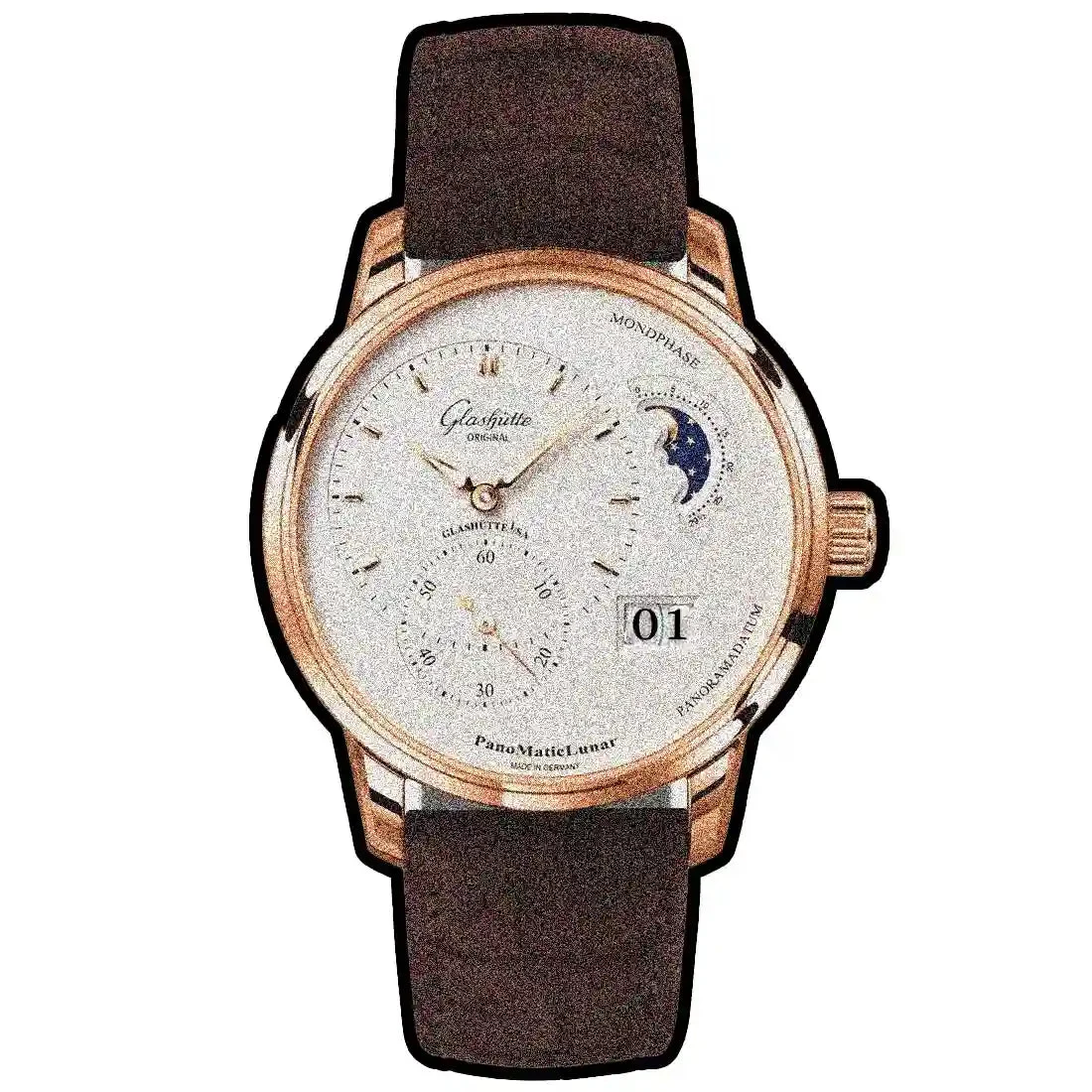 Glashutte Original Glashütte Original 47529 40 mm kol saati