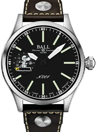 Ball Watch Co. Engineer Master II Snoopy Flying Ace - Ltd Ed 410pcs Ref. NM2638C-L2-BK NM2