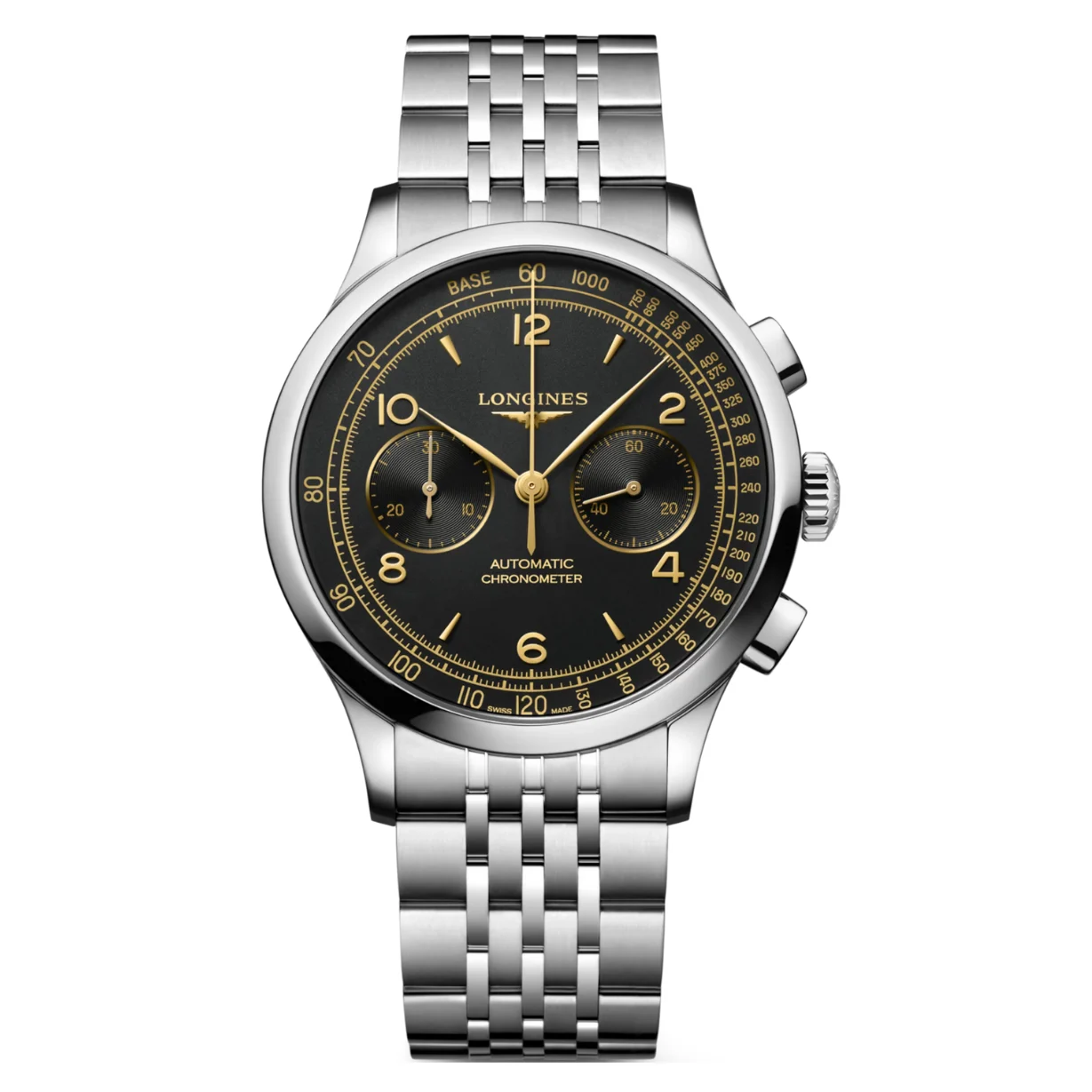 Longines Record L29214566 40 mm kol saati