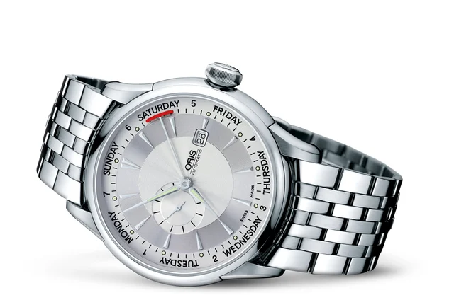 Oris Artelier Small Second, Pointer Day 2007 01 645 7596 4051-07 8 24 73 kol saati