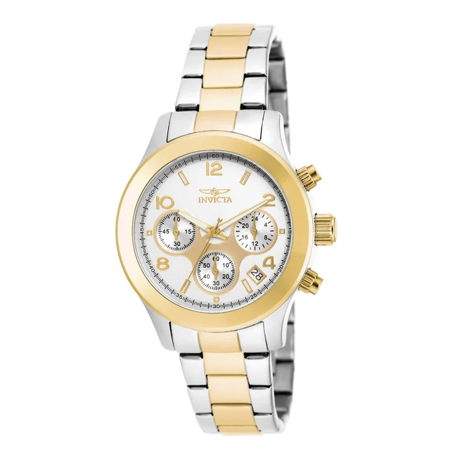 Invicta Angel Muserise Watch - 38mm. Steel. Gold (19219) kol saati