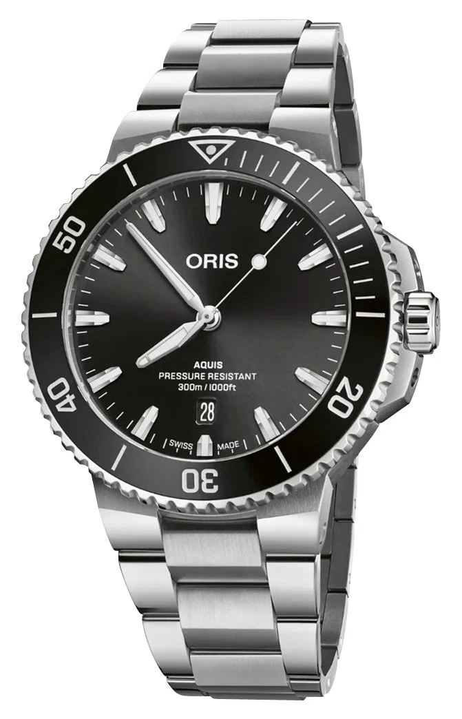 Oris Aquis 733 7789 4154-MB 44 mm kol saati