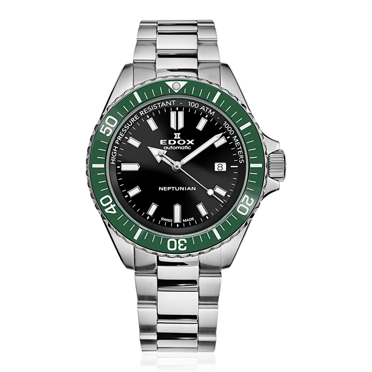 EDOX Neptunian 80120-3VM-NIN 44 mm kol saati
