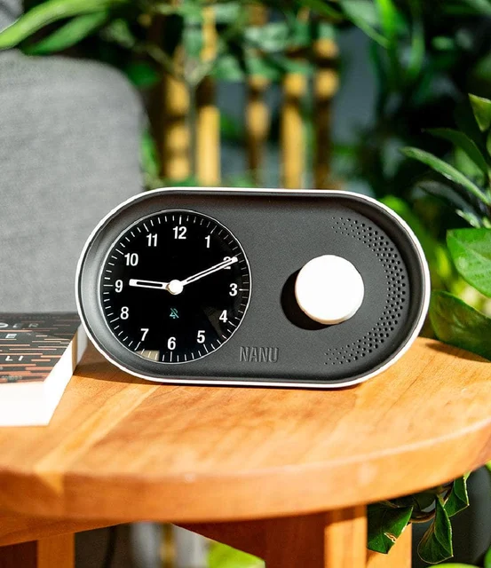 Nanu Design Inc. Arc Alarm Clock - International 1925PRL-A kol saati