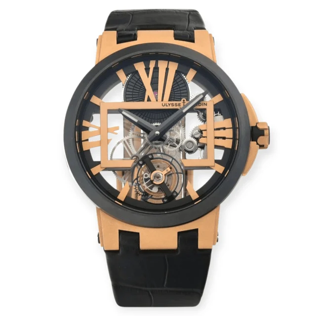 Ulysse Nardin Executive Skeleton Tourbillon 45mm R Pre-Owned Ulysse Nardin Executive Skele