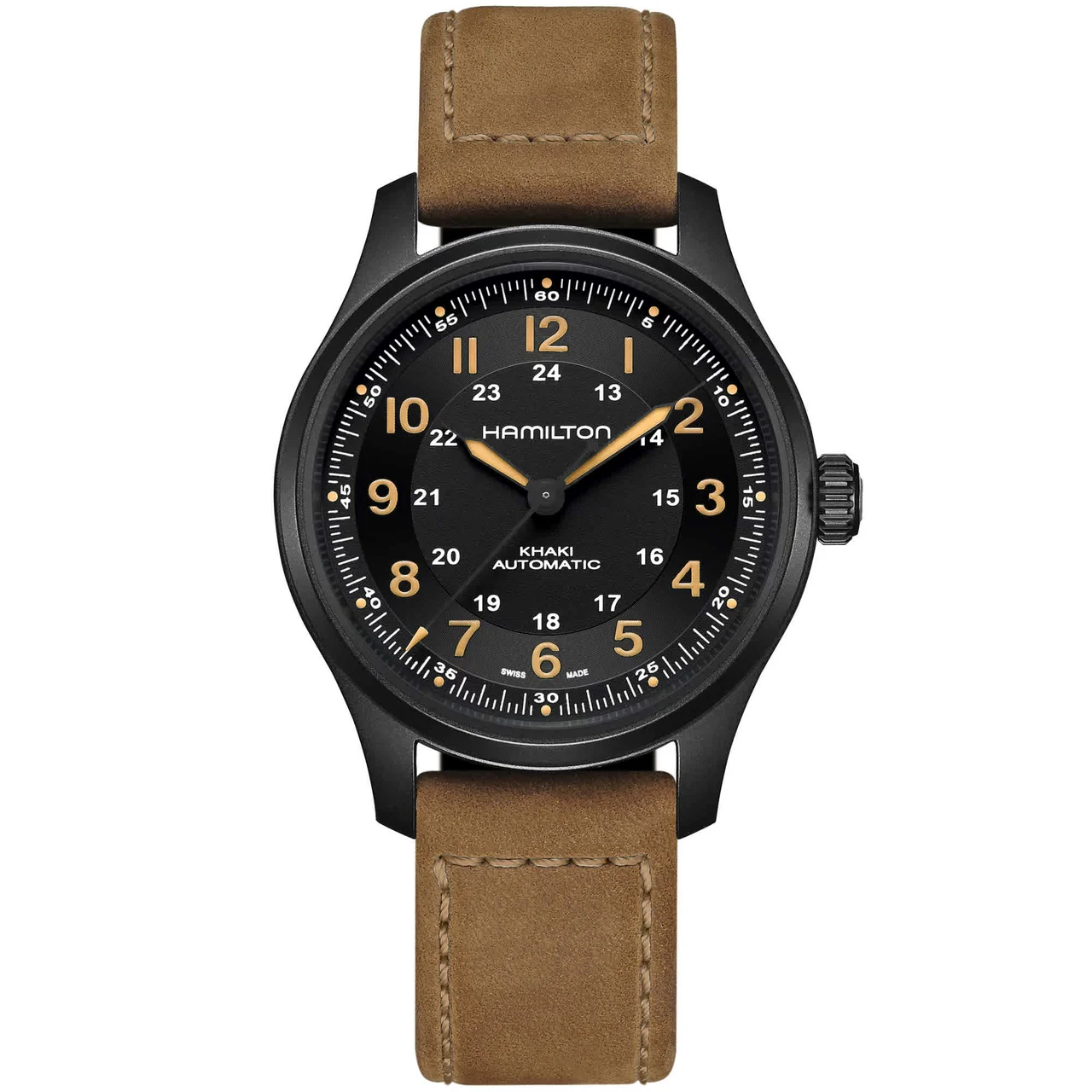 Hamilton Khaki Field 210000007458 42 mm kol saati