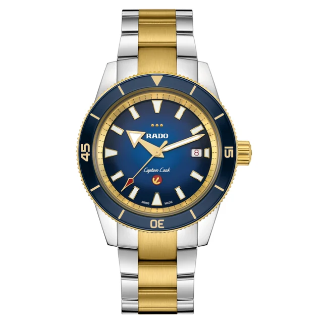 Rado Captain Cook X European Cricket Special Edition R32138208 kol saati