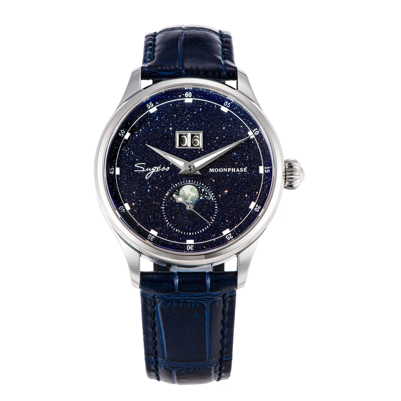 Sugess MoonPhase Master Automatic SU2528STRA V3 41 mm kol saati